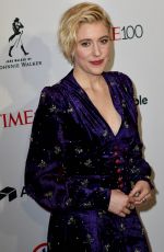 GRETA GERWIG at Time 100 Most Influential People 2018 Gala in New York 04/24/2018