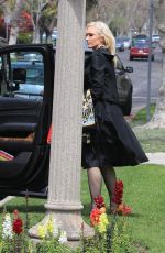 GWEN STEFANI Arrives at Sunday Church Service on Easter in Los Angeles 04/01/2018