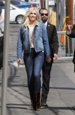GWEN STEFANI at Jimmy Kimmel Live 04/18/2018