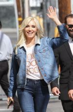 GWEN STEFANI at Jimmy Kimmel Live 04/18/2018