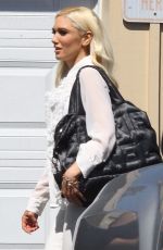 GWEN STEFANI Heading to a Church in Los Angeles 04/22/2018