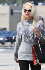 GWEN STEFANI Out and About in Los Angeles 04/03/2018