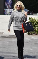 GWEN STEFANI Out and About in Los Angeles 04/03/2018