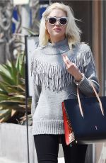 GWEN STEFANI Out and About in Los Angeles 04/03/2018