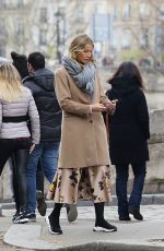 GWYNETH PALTROW and Chris Martin Out in Paris 04/01/2018