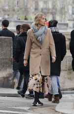 GWYNETH PALTROW and Chris Martin Out in Paris 04/01/2018
