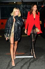 HAILEY BALDWIN and JOAN SMALLS Arrives at Gigi