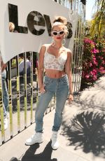 HAILEY BALDWIN at Levi’s 2018 Coachella Festival Brunch in Palm Springs 04/14/2018