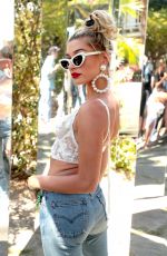 HAILEY BALDWIN at Levi’s 2018 Coachella Festival Brunch in Palm Springs 04/14/2018