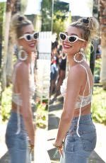 HAILEY BALDWIN at Levi’s 2018 Coachella Festival Brunch in Palm Springs 04/14/2018