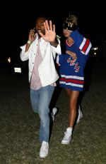 HAILEY BALDWIN at Neon Carnival at Coachella Festival 04/15/2018