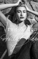 HAILEY BALDWIN for Rag & Bone DIY Project in New York, April 2018