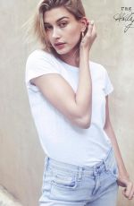 HAILEY BALDWIN for Rag & Bone DIY Project in New York, April 2018