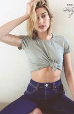 HAILEY BALDWIN for Rag & Bone DIY Project in New York, April 2018