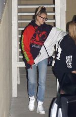 HAILEY BALDWIN Leaves Evening Church Service in Beverly Hills 04/18/2018