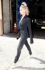 HAILEY BALDWIN Leaves Live with Kelly and Ryan in New York 04/26/2018