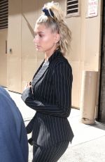 HAILEY BALDWIN Leaves Live with Kelly and Ryan in New York 04/26/2018