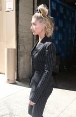 HAILEY BALDWIN Leaves Live with Kelly and Ryan in New York 04/26/2018