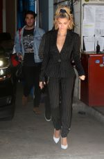 HAILEY BALDWIN Leaves Live with Kelly and Ryan Show 04/26/2018