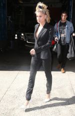 HAILEY BALDWIN Leaves Live with Kelly and Ryan Show 04/26/2018