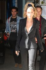 HAILEY BALDWIN Leaves Live with Kelly and Ryan Show 04/26/2018