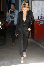 HAILEY BALDWIN Leaves Live with Kelly and Ryan Show 04/26/2018