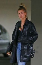 HAILEY BALDWIN Leaves Montage Hotel in Beverly Hills 04/18/2018