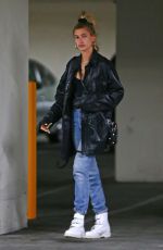 HAILEY BALDWIN Leaves Montage Hotel in Beverly Hills 04/18/2018
