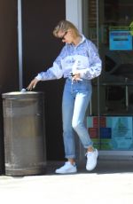 HAILEY BALDWIN Leaves Rite-aid in Beverly Hills 04/18/2018