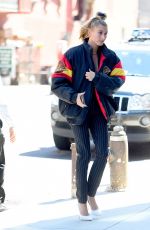 HAILEY BALDWIN Out and About in New York 04/26/2018