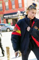 HAILEY BALDWIN Out and About in New York 04/26/2018