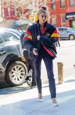 HAILEY BALDWIN Out and About in New York 04/26/2018