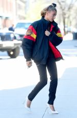 HAILEY BALDWIN Out and About in New York 04/26/2018