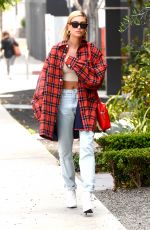 HAILEY BALDWIN Out for a Coffee in Los Angeles 04/05/2018