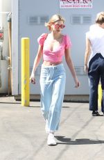 HAILEY BALDWIN Out for Lunch at Jon and Vinny