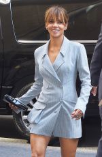 HALLE BERRY Arrives at New York Women in Communication Matrix Awards 04/23/2018