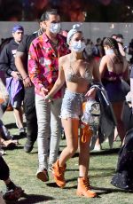 HALSEY in Bikini Top at 2018 Coachella Valley Music and Arts Festival 04/15/2018