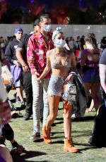 HALSEY in Bikini Top at 2018 Coachella Valley Music and Arts Festival 04/15/2018