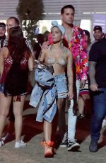 HALSEY in Bikini Top at 2018 Coachella Valley Music and Arts Festival 04/15/2018