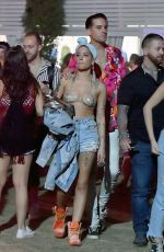 HALSEY in Bikini Top at 2018 Coachella Valley Music and Arts Festival 04/15/2018