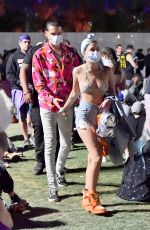 HALSEY in Bikini Top at 2018 Coachella Valley Music and Arts Festival 04/15/2018