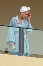 HALSEY on the Balcony on Her Hotel in Maui 04/03/2018 