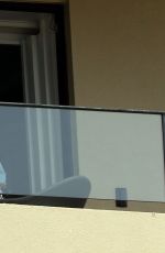 HALSEY on the Balcony on Her Hotel in Maui 04/03/2018 