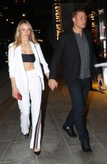 HANNAH FERGUSON Arrives at Gigi