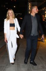 HANNAH FERGUSON Arrives at Gigi