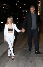 HANNAH FERGUSON Arrives at Gigi