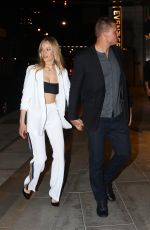 HANNAH FERGUSON Arrives at Gigi