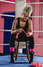 HANNAH SPEARRITT for Sport Relief Celebrity Boxing 2018