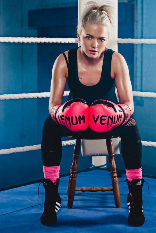 HANNAH SPEARRITT for Sport Relief Celebrity Boxing 2018