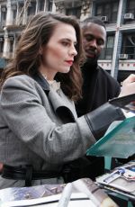 HAYLEY ATWELL Arrives at Build Series in New York 04/05/2018